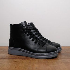 CAMPER Runner Up Women's Black Lace Up Ankle Boot